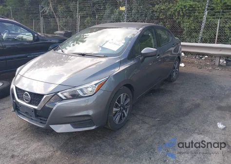 2022 Nissan Versa 1.6 Sv Xtronic Cvt from USA, damaged, VIN 3N1CN8EV2NL827738